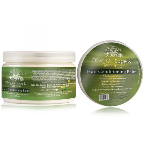 Olive Oil, Sage & Tea Tree Hair Butter Treatment 12oz